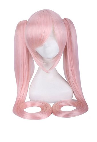 桜ミク 初音ミク コスプレ ウィッグ ピンク色