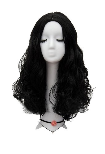 ウィッチャー3 ワイルドハント Yennefer 黑い コスプレ かつら ウィッグ