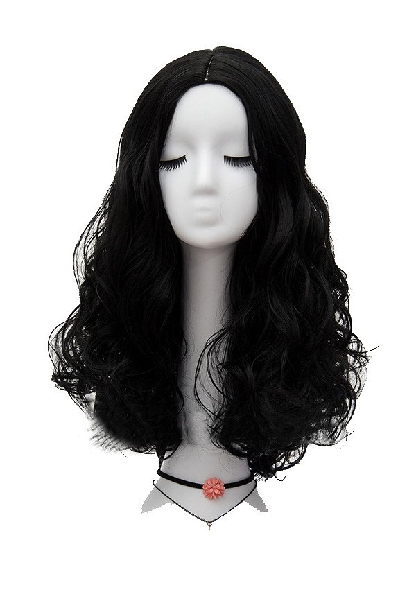 ウィッチャー3 ワイルドハント Yennefer 黑い コスプレ かつら ウィッグ