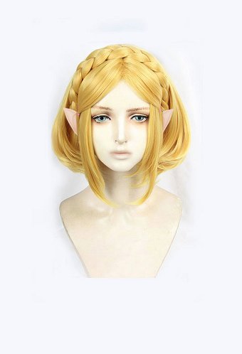 ゼルダの伝説 ブレス オブ ザ ワイルド ゼルダ姫 コスプレ かつら