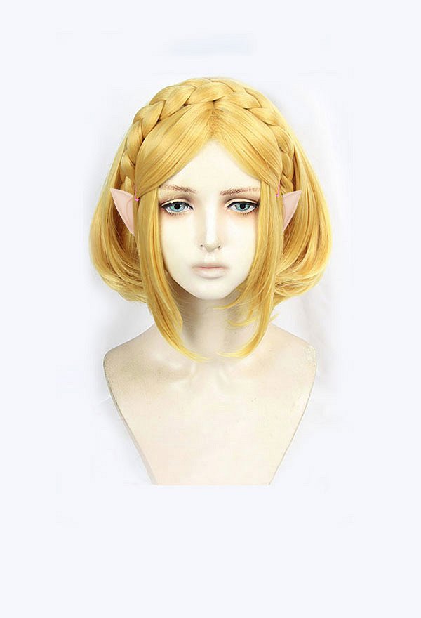 ゼルダの伝説 ブレス オブ ザ ワイルド ゼルダ姫 コスプレ かつら
