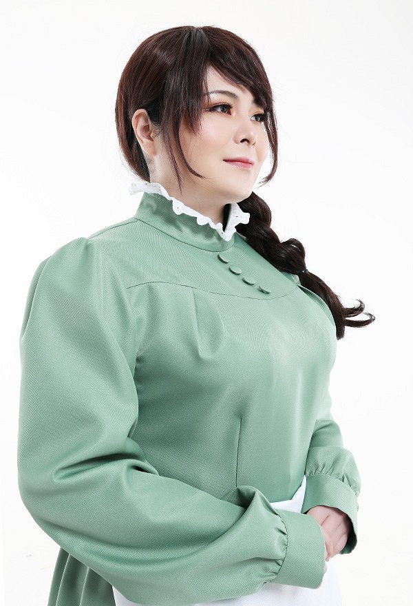 ハウルの動く城 ソフィー コスプレ 衣装 ドレス プラスサイズ