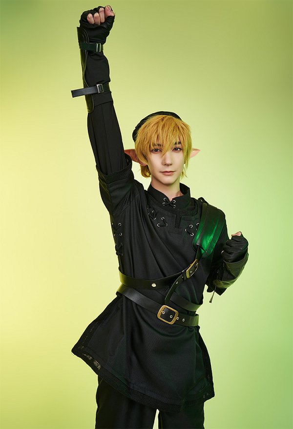 ゼルダの伝説 ダークリンク コスプレ 衣装