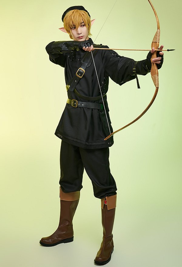 ゼルダの伝説 ダークリンク コスプレ 衣装