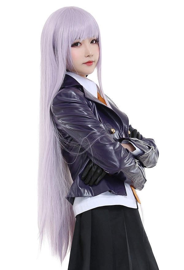 ダンガンロンパ 希望の学園と絶望の高校生 霧切響子 コスプレかつら ダンガンロンパ 希望の学園と絶望の高校生 霧切響子 コスプレかつら